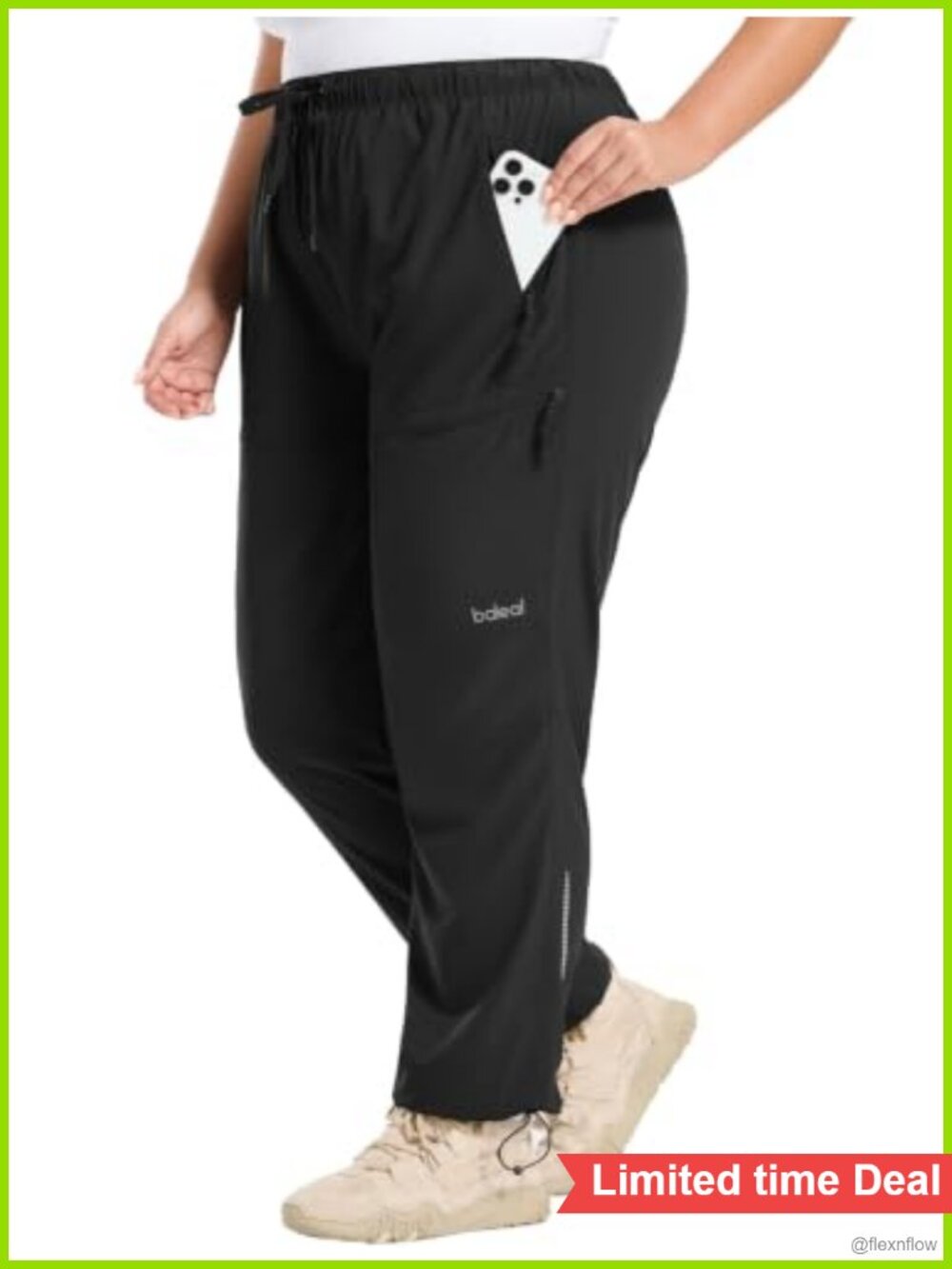 Plus Size Hiking Pants Lightweight Quick Dry Water Resistant Outdoor